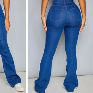 Fashion nova flare jeans size 14 us